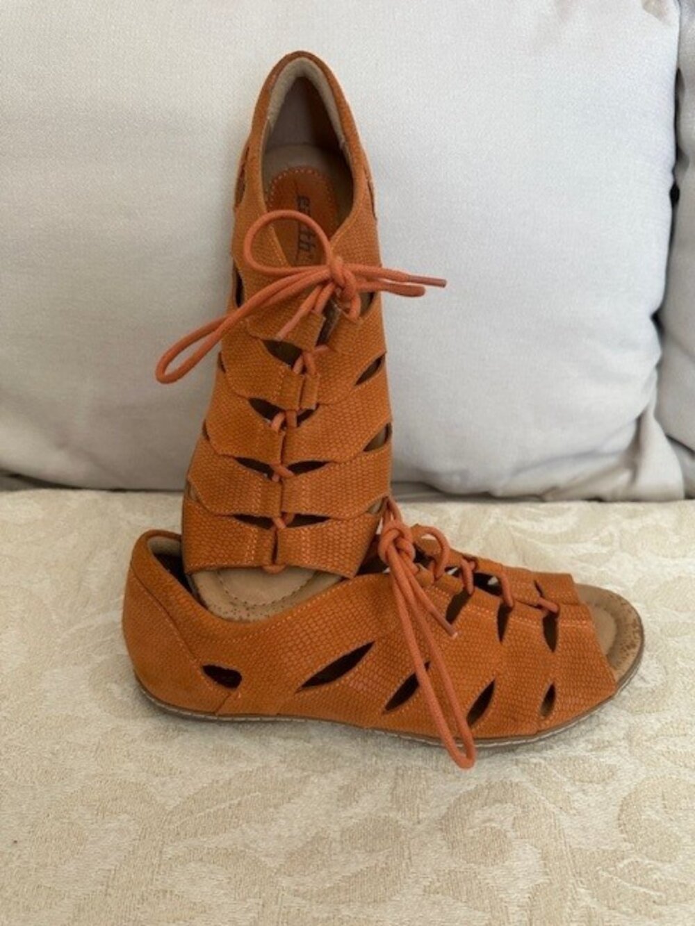 Earth lace up sandal